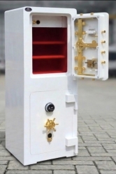"              0012HARUNELİPS7CM EV VE OFİS TİPİ YÜKSEK GÜVENLİKLİ ELİPS 7 CM TAM ZIRHLI PARMAK İZLİ ELEKTRONİK ŞİFRELİ VE ANAHTARLI ÇELİK PARA KASASI 160*55*55CM 700KĞ ( 6999€ )+KDV