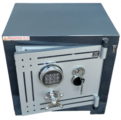 "       0001ESOL  GAZİANTEP EV VE OFİS MASA ALTI  TİPİ GRİ RENK 2 ADET MONTAJ DELİKLİ1 ÖZEL MAYMUNCUK AÇMAZ ANAHTARLI  ANAHTAR ALTI 7*11CM MATKAP DELMEZ ÇELİKLİ TABLA GİZLİ GÖZLÜ ELEKTRONİK ŞİFRELİ ÇELİK PARA KASASI 45*45*39CM 100KĞ ( 550€ )+KDV ADRESE TESLİM