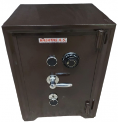 "       04M2A2 DIŞ İŞLERİ TİPİ 1 ADET MEKANİK ŞİFRELİ ALTI DOLAPLI ÇELİK PARA KASASI 70*50*45CM 200KĞ ( 899€ )+KDV