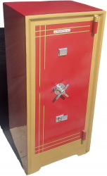 008SUPRESNTEK GAZİANTEP TİPİ 2 ANAHTARLI  TEKKAPILI ÇELİK PARA KASASI 105*48*40CM 200KĞ  ( 999€ )+KDV