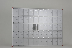 " 50 GÖZLÜ ALÜMİNYUM METAL KAPAKLI CEP TELEFONU DOLABI Ölçü: Ölçü: 5 X 139.9 X 102.2 h ( 69999TL )+KDV